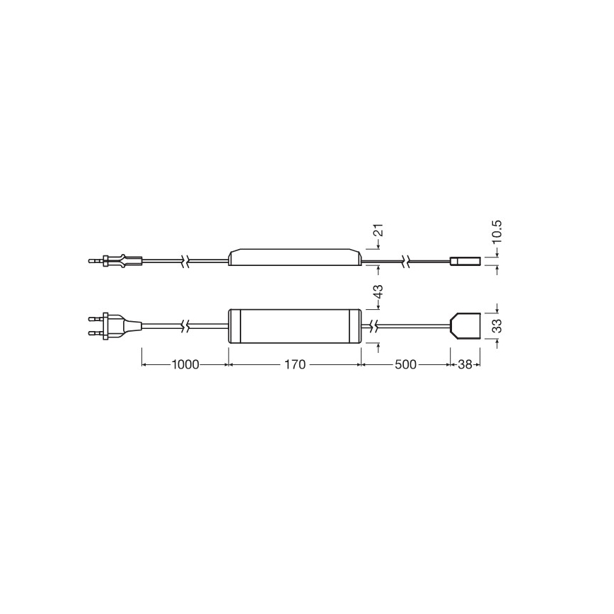 Osram - Ruban LED dimmable FLEX ACOUSTIC 2,6m LED/29W/230V + télécommande