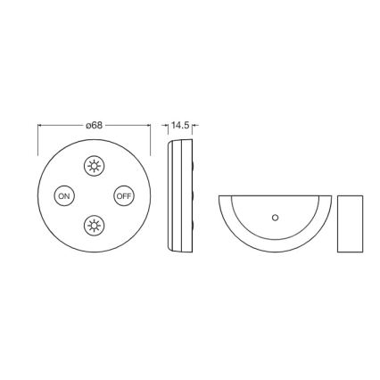 Osram - Ruban LED dimmable FLEX ACOUSTIC 2,6m LED/29W/230V + télécommande