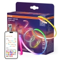 Osram - Ruban LED RGB dimmable SMART+ MAGIC 3 m, 22 W, 230 V, Wi‑Fi + télécommande