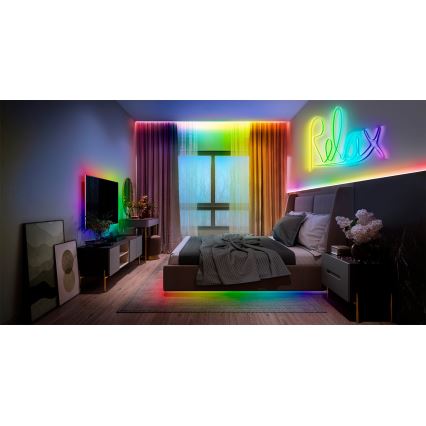 Osram - Ruban LED RVB dimmable SMART+ MAGIC 5m LED/35W/230V Wi-Fi + télécommande