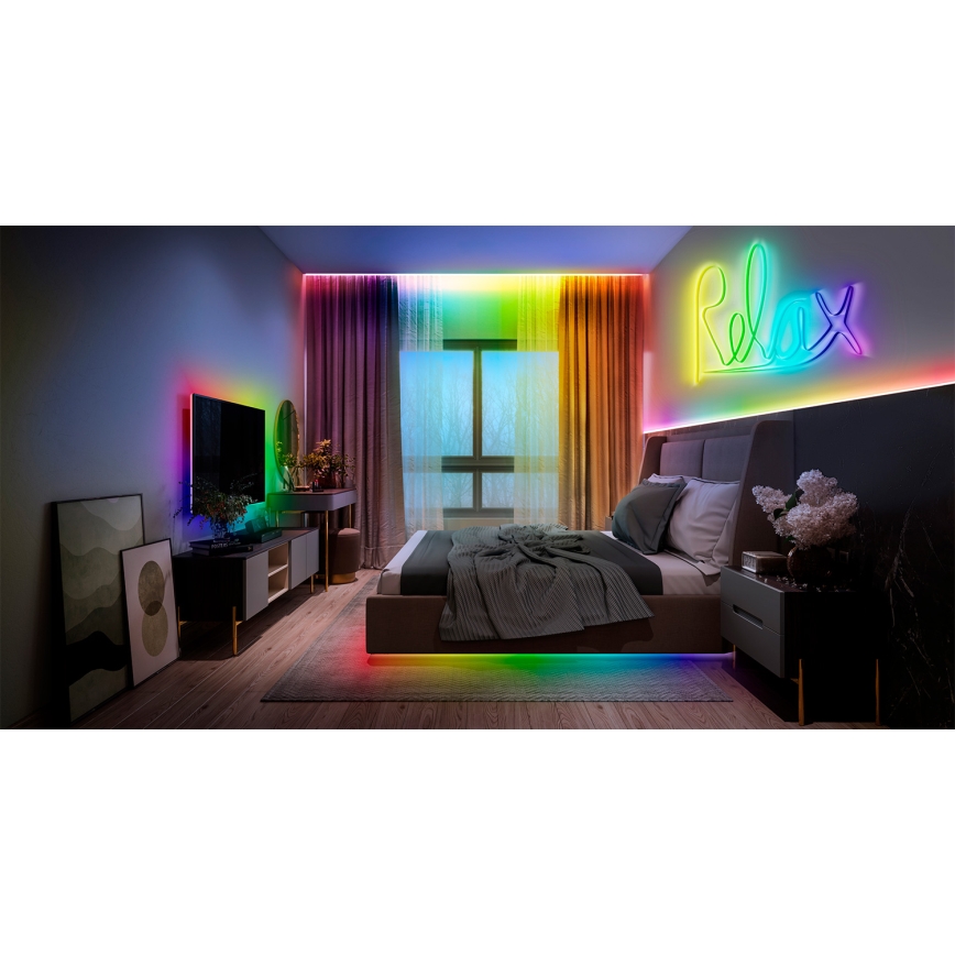 Osram - Ruban LED RVB dimmable SMART+ MAGIC 5m LED/35W/230V Wi-Fi + télécommande