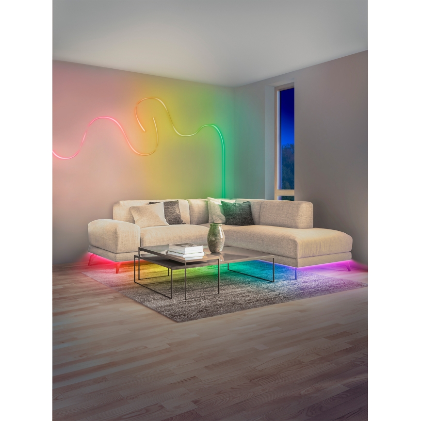 Osram - Ruban LED RGBW d'extérieur à intensité réglable SMART+ MAGIC 3 m LED/14 W/230 V IP44 Wi-Fi + télécommande