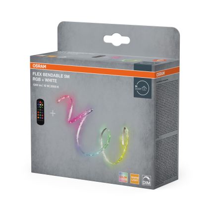 Osram - Ruban LED RGBW dimmable FLEX 5m LED/10W/230V + télécommande
