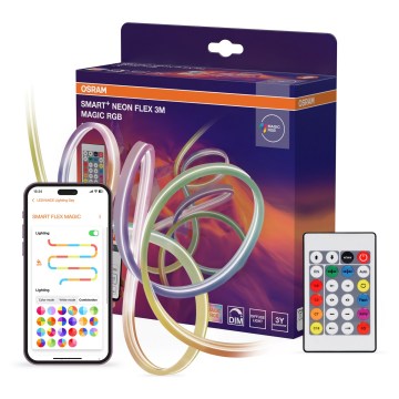 Osram - Ruban LED RVB dimmable d'extérieur SMART+ MAGIC 3m LED/15W/230V IP44 Wi-Fi+ télécommande