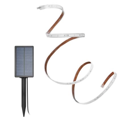 Osram - ruban LED solaire RGBW à intensité variable FLEX MAGIC 3m LED/1,2W/3,7V 2000 mAh IP44 + télécommande