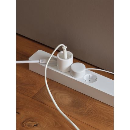 Osram - Set van 2 slimme stekkers SMART+ MATTER SCHUKO 2300W/230V/10A Wi‑Fi wit