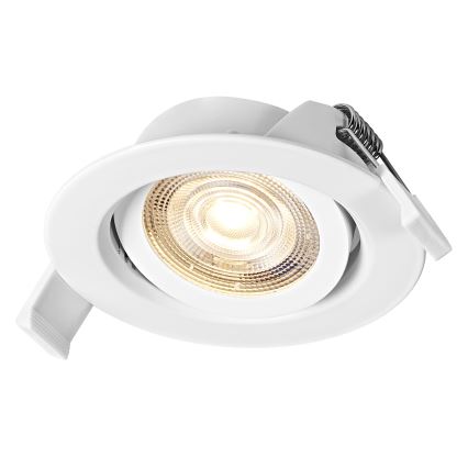 Osram - Set van 3 dimbare inbouwspots SPOT LED/4,9W/230V 2700K Ø 8,7 cm wit