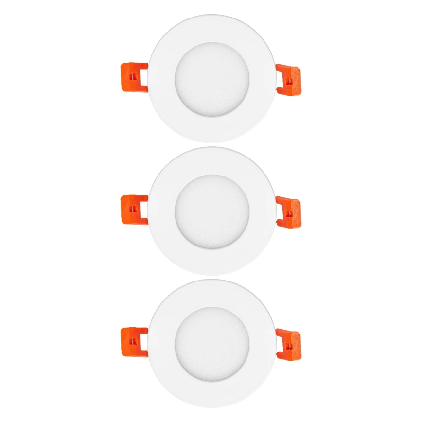 Osram - Set van 3 SLIM LED inbouwspots, 4,5 W, 230 V