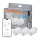 Osram - Set van 3 thermostatische radiatorknoppen SMART+ 3xAA Wi‑Fi