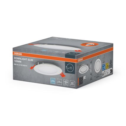 Osram - SLIM LED inbouwspot LED/8W/230V 6500K pr. 12 cm