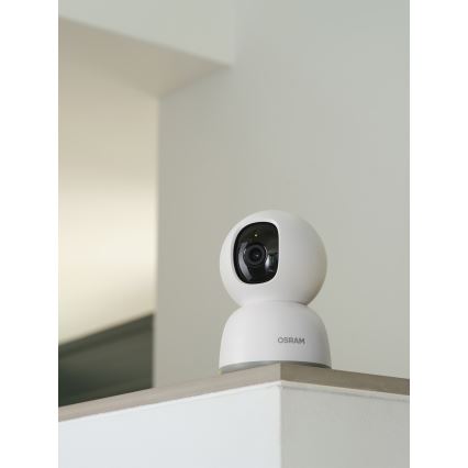 Osram - Slimme 360° binnencamera met SMART+ 2K-sensor, 230V, Wi-Fi