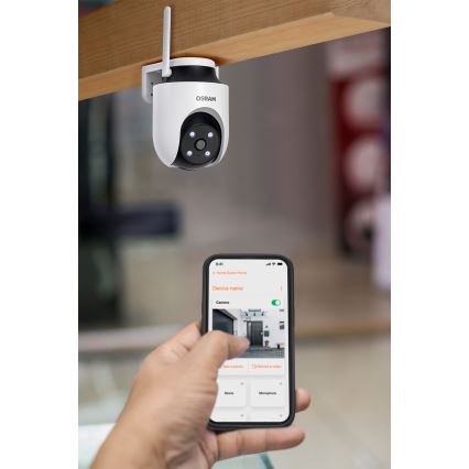 Osram - Slimme buitencamera 360° met 2K-sensor SMART+ 230V IP67 Wi-Fi