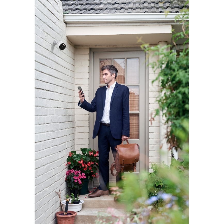 Osram - Slimme buitencamera met sensor 2K SMART+ 230V IP67 Wi-Fi