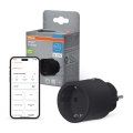 Osram - Slimme stekker SMART+ MATTER SCHUKO 2300W/230V/10A Wi-Fi zwart