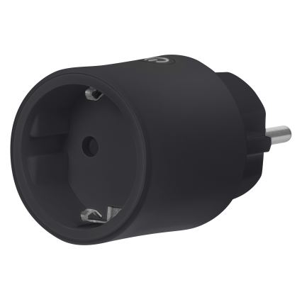Osram - Slimme stekker SMART+ MATTER SCHUKO 2300W/230V/10A Wi-Fi zwart