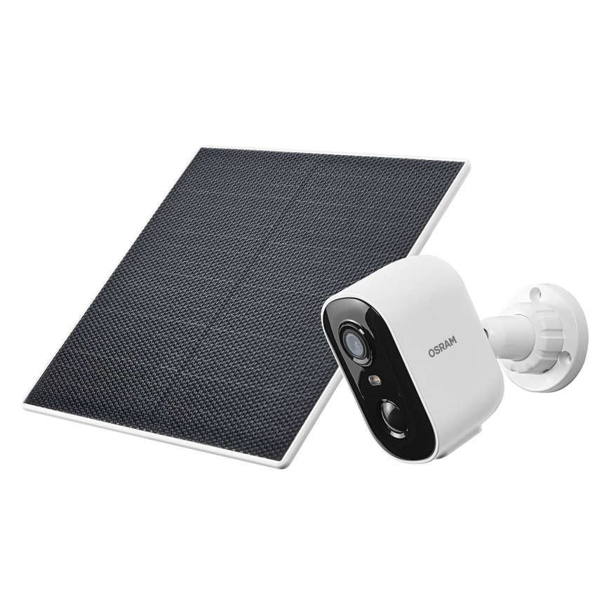 Osram - Slimme zonnecamera met 2K-sensor SMART+ 5V 5200 mAh IP66 Wi-Fi