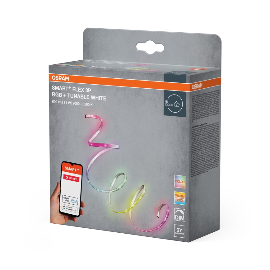 Osram - SMART+ FLEX dimbare LED-strip RGB+TW 1,8m LED/11W/230V 2000-6500K