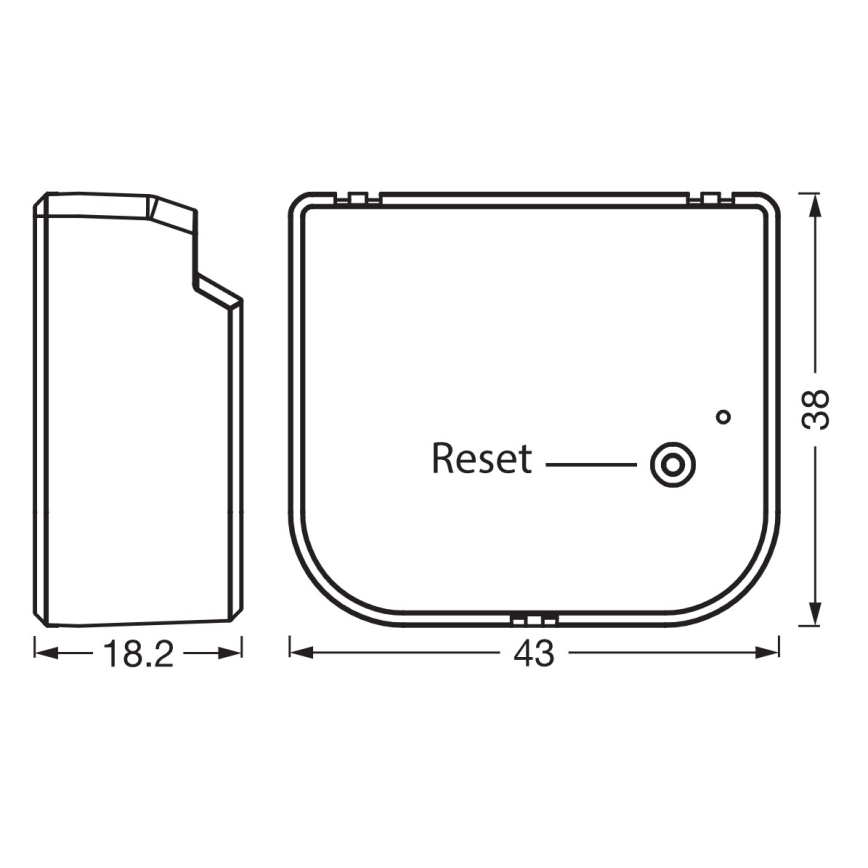 Osram - SMART+ module voor 2-knops schakelaar 230V Wi-Fi