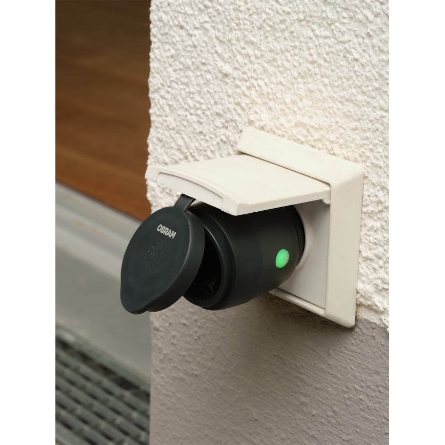 Osram - SMART+ SCHUKO slimme buitenstekker 3680W/230V/16A IP44