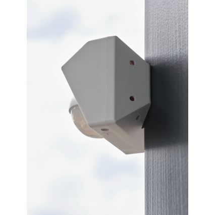 Osram - SMART+ zonne-gevoede bewegingssensor voor buiten 3,7V wit IP65 Wi‑Fi 800 mAh