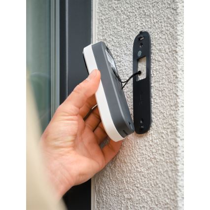 Osram - Sonnette vidéo intelligente SMART+ avec capteur 2K, 230 V, IP66, Wi‑Fi