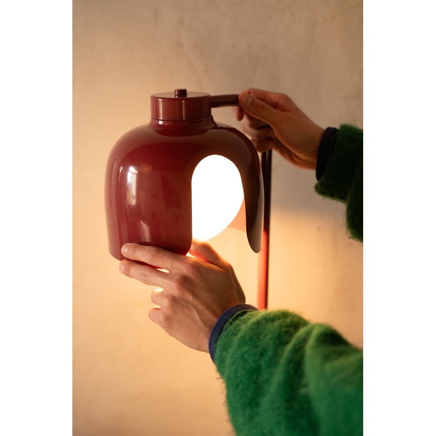 Osram - Staande lamp DECOR COROLLE 1xE27/15W/230V rood