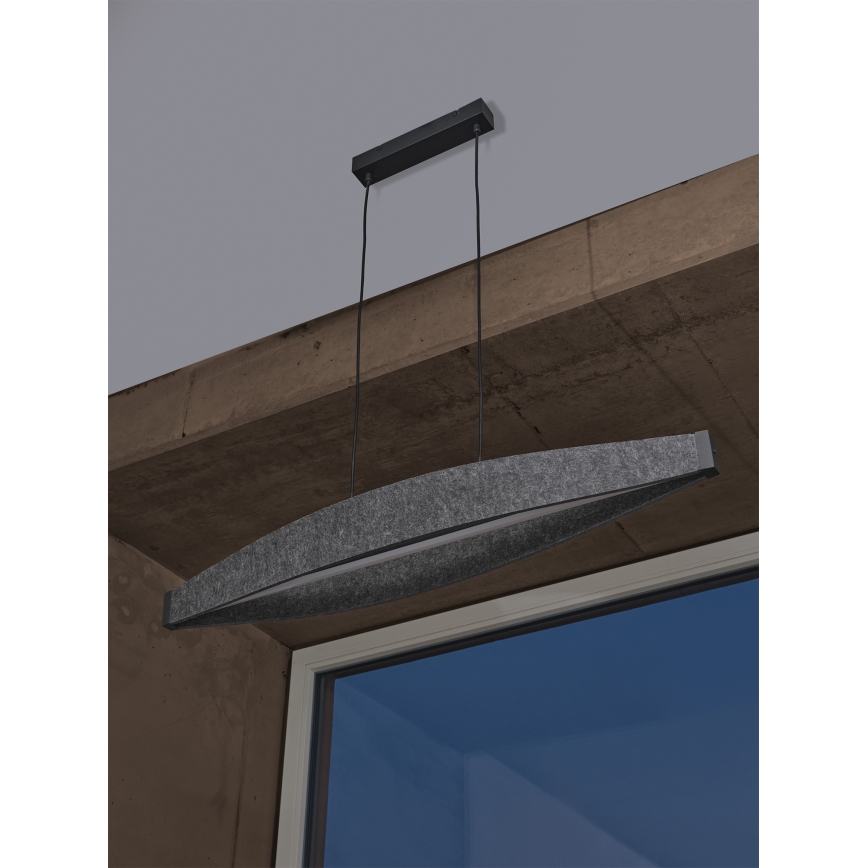 Osram - Suspension LED à câble DECOR FLAT LED/23W/230V gris