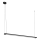 Osram - Suspension LED dimmable sur câble OFFICE LINE LED/40W/230V 4000K 120 cm noir