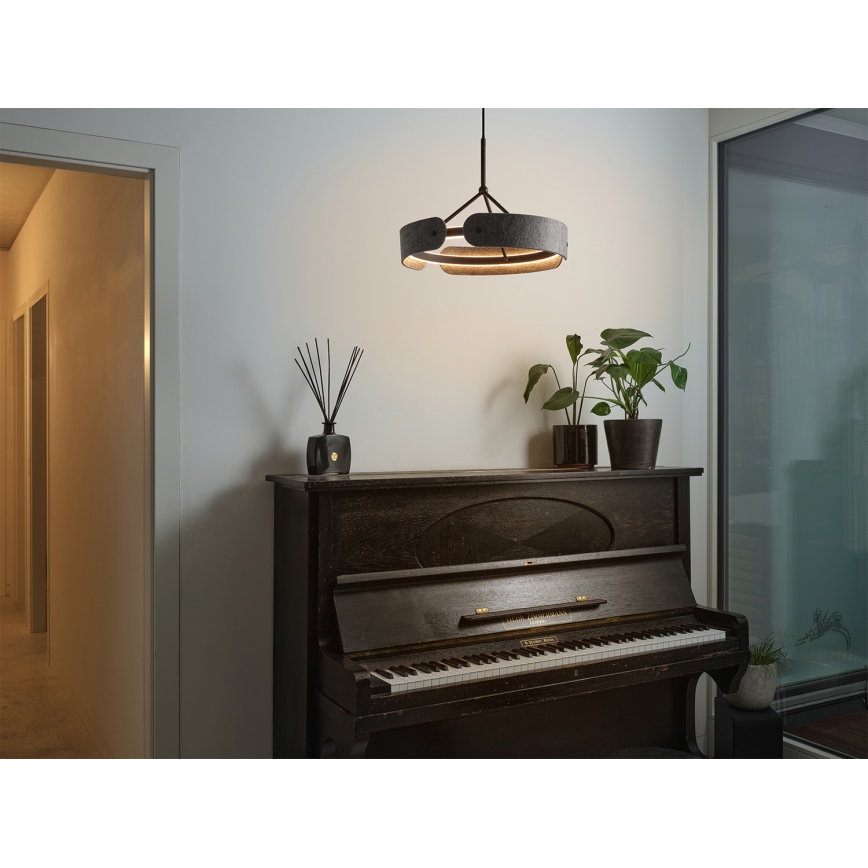 Osram - Suspension LED sur câble DECOR CURVE LED/33W/230V gris