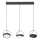 Osram - Suspension LED sur câble DECOR PUCK 3xLED/12W/230V IRC 90 noire
