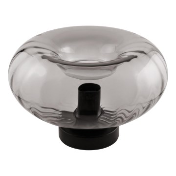 Osram - Tafellamp DECOR SMOKE 1xE27/12W/230V zwart/rookgrijs