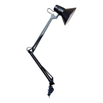Osram - Tafellamp met klem PANAN 1xE27/11W/230V zwart