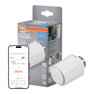 Osram - Tête thermostatique SMART+ (3 piles AA, Wi-Fi)