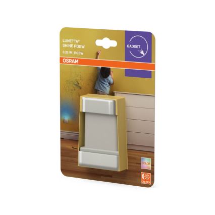 Osram - Veilleuse LED RGBW avec capteur LUNETTA, 0,28 W, 230 V