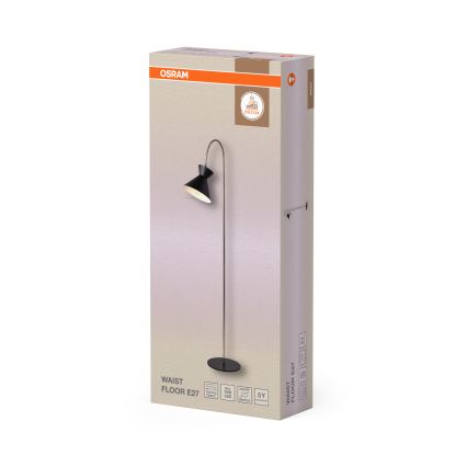 Osram - Vloerlamp DECOR WAIST 1xE27/40W/230V zwart