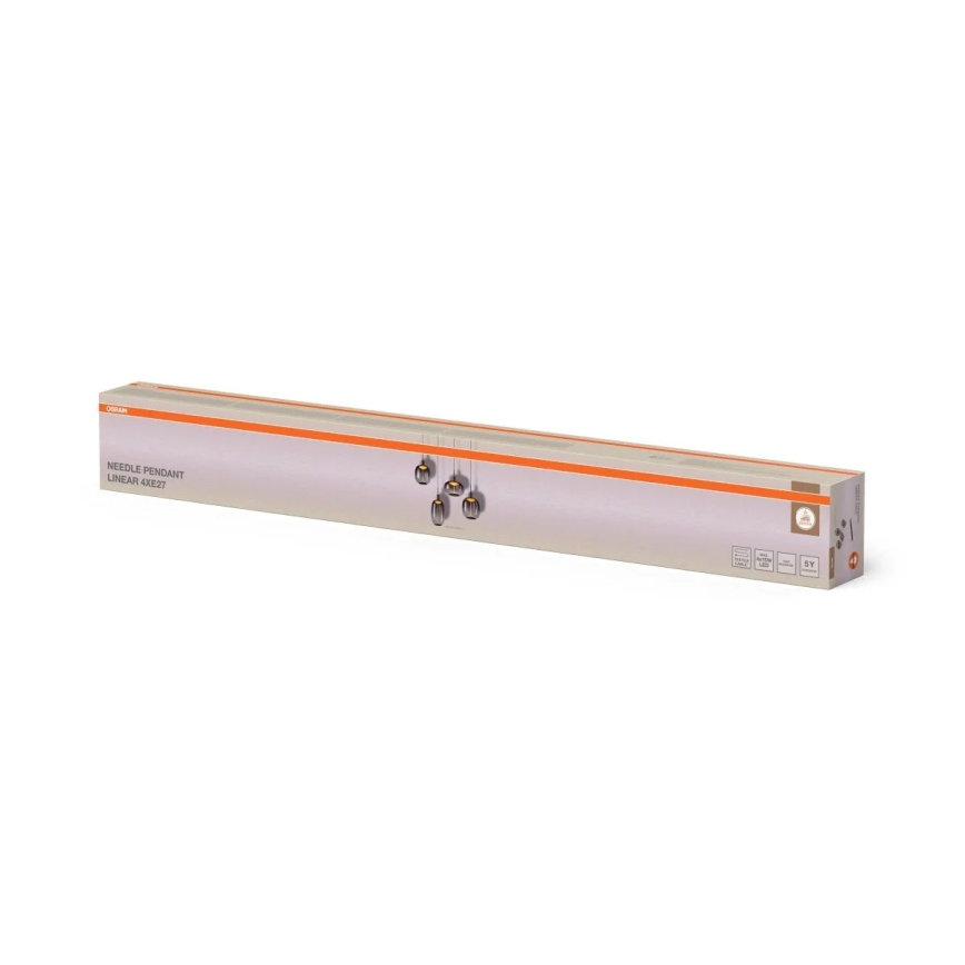 Osram - voedingskabel NEEDLE PENDANT 4xE27/25W/230V antraciet