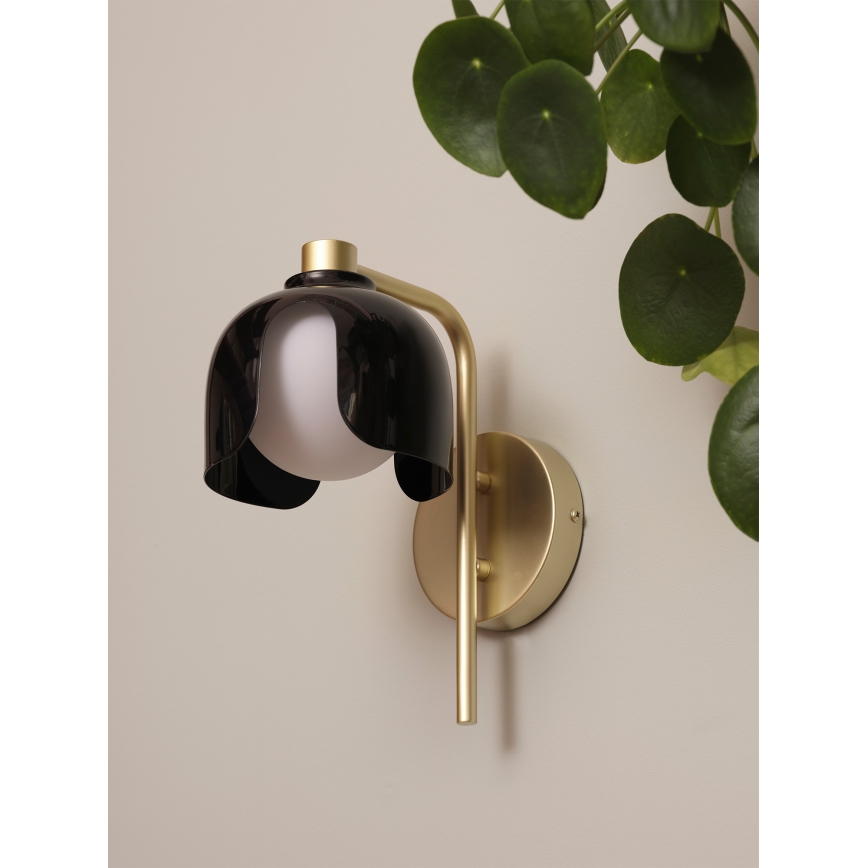 Osram - Wandlamp DECOR COROLLE 1xG9/20W/230V zwart/goud