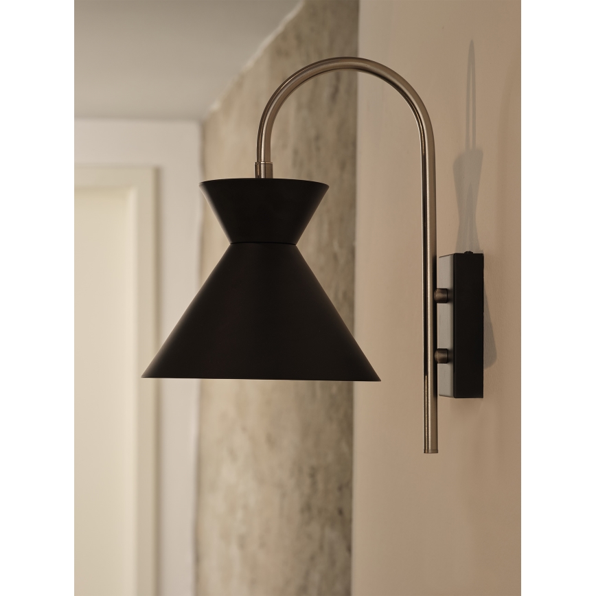 Osram - Wandlamp DECOR WAIST 1xE27/40W/230V zwart