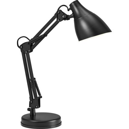 Osram - zwarte tafellamp DESK LINE 1xE27/11W/230V
