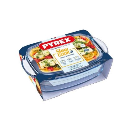 Ovenschaal met deksel PYREX 4,5 l