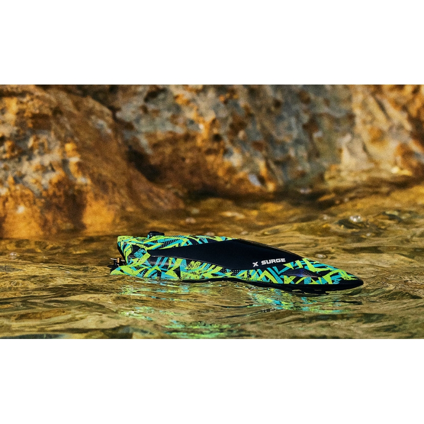 Overmax - bateau radiocommandé X-SURGE 4000 mAh noir/vert