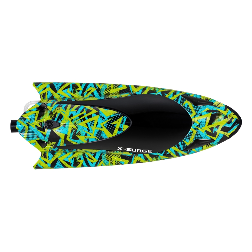 Overmax - bateau radiocommandé X-SURGE 4000 mAh noir/vert