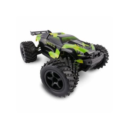 Overmax - RC-auto met afstandsbediening X-MONSTER 3.0 1700 mAh Zwart/Groen
