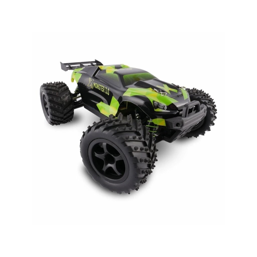 Overmax - RC-auto met afstandsbediening X-MONSTER 3.0 1700 mAh Zwart/Groen