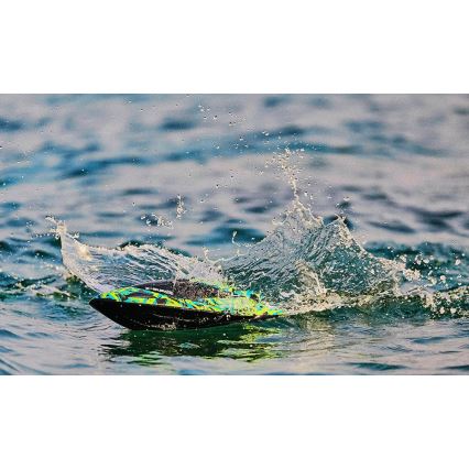 Overmax - RC-boot X-SURGE, 4000 mAh, zwart/groen