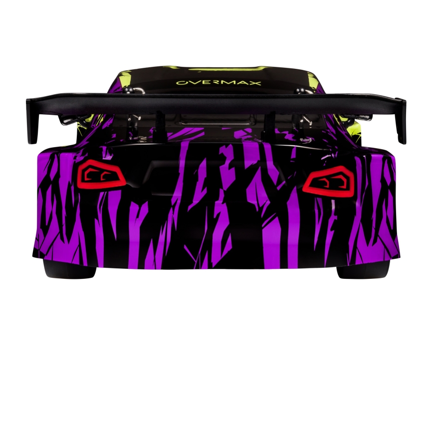 Overmax - RC-driftauto met afstandsbediening X-DRIFT 1000 mAh geel/paars