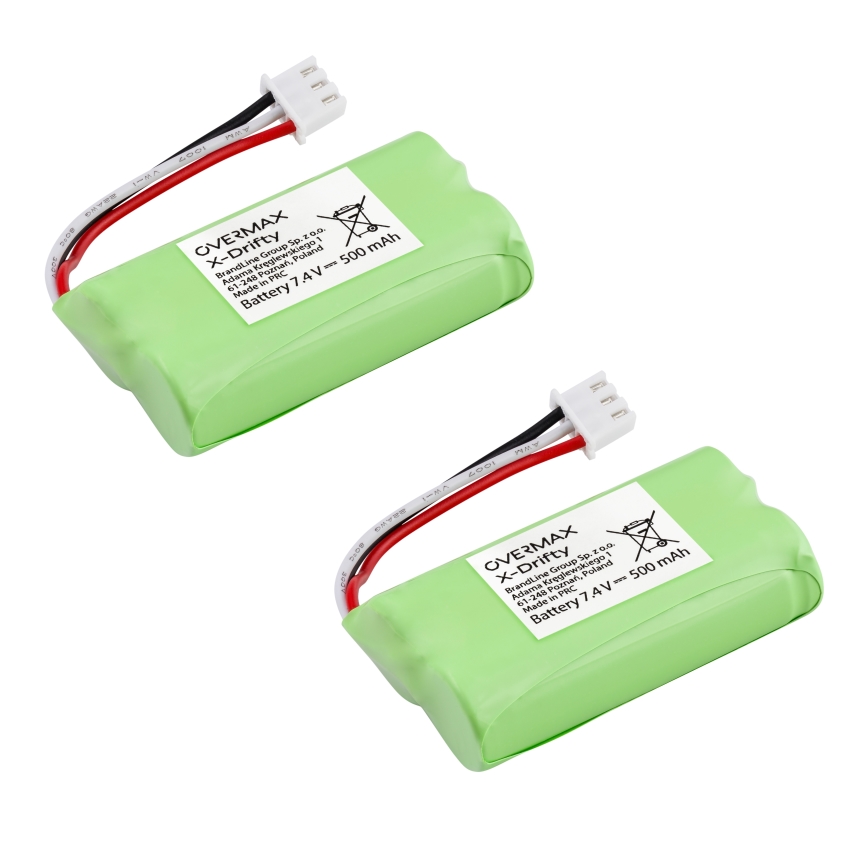 Overmax - voiture de drift radiocommandée X-DRIFT 1000 mAh jaune/violet