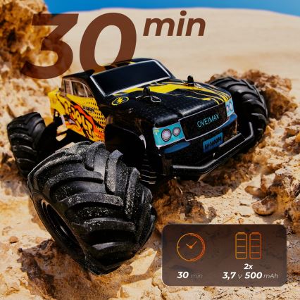 Overmax - voiture radiocommandée X-JOLT 1000 mAh noir/jaune