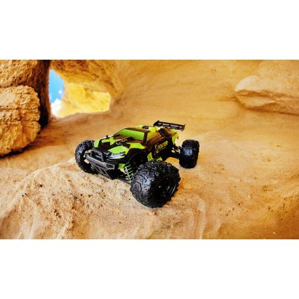 Overmax - voiture radiocommandée 2 en 1 X-MONSTER 3.5 1700 mAh noir/rouge/vert