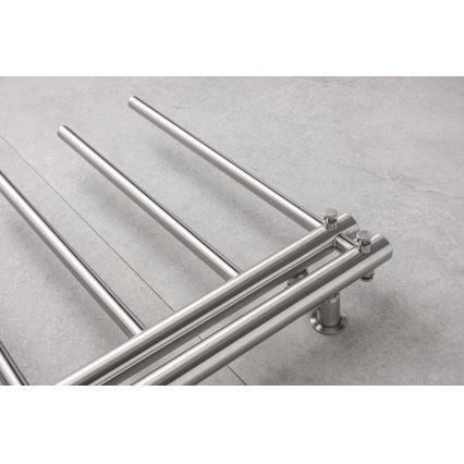 P.M.H. AP2C-L - Radiateur sèche-serviettes pour salle de bains APOLLO 219W 150 cm à gauche/chrome brillant